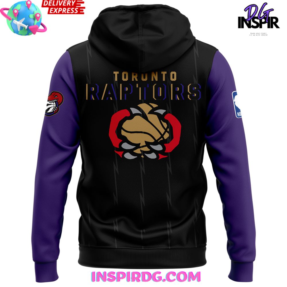 Toronto Raptors 30Th Anniversary Retro Hoodie - Image 3