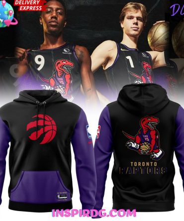 Toronto Raptors Retro Edition Purple Hoodie