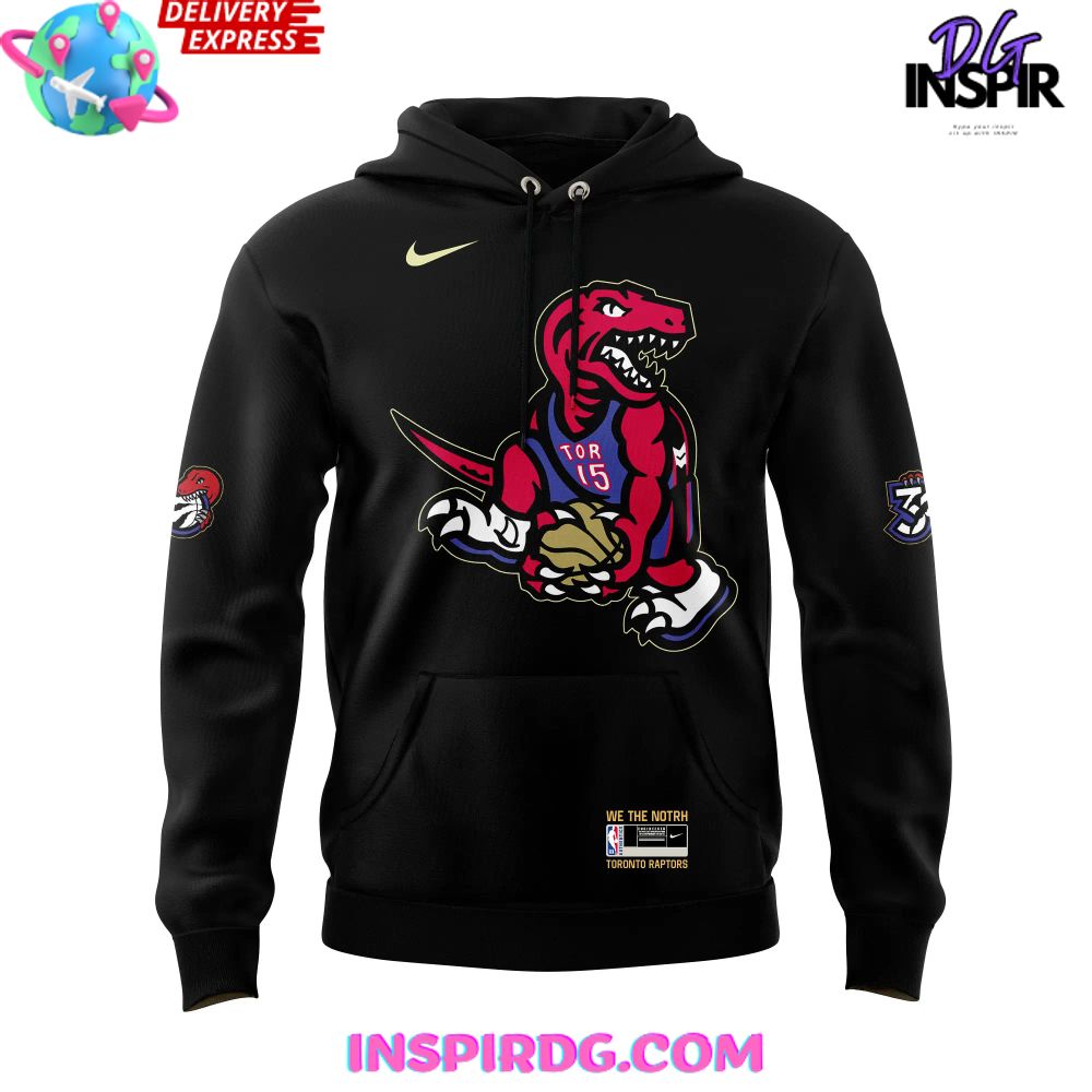 Toronto Raptors Swingman City Edition Hoodie - Image 2