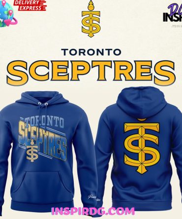 Toronto Sceptres X Peace Vintage Crew Special Blue Hoodie