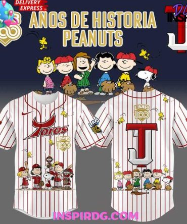 Toros Peanuts 100 Years Lmb Special Baseball Jersey