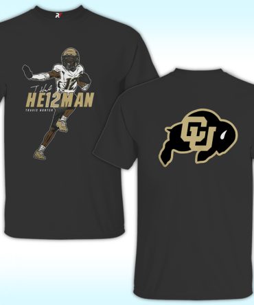 Travis Hunter Heisman Shirt He12Man