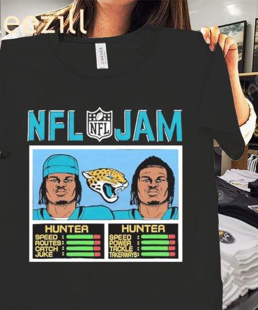 Travis Hunter Nfl Jam Jacksonville Jaguars Shirt