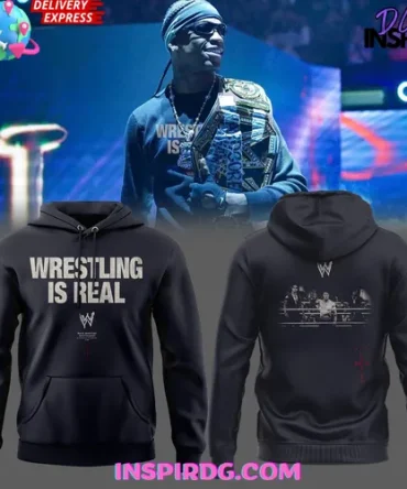 Travis Scott Wrestling Is Real Special Wwe All Over Print Hoodie