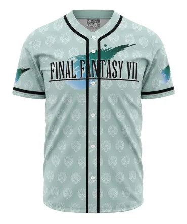 Cloud Strife Final Fantasy 7 Baseball Jersey