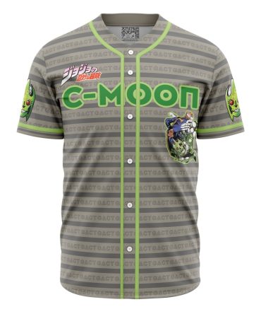 Enrico Pucci C-Moon Jojo’S Bizarre Adventure Baseball Jersey