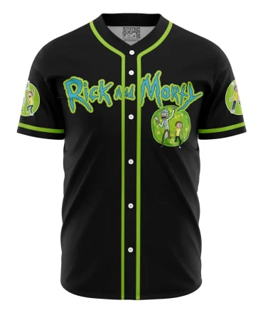 Rick And Morty Trippy Cosmic Rick Baseball Jersey