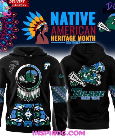 Tulane Green Wave Native American Heritage Month Special Hoodie
