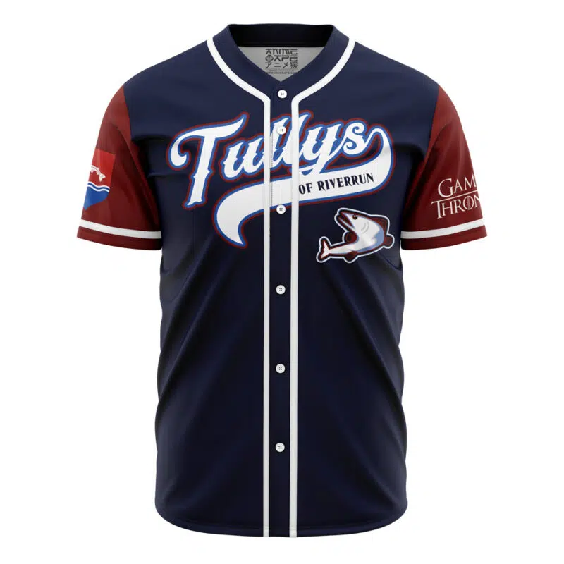 Tullys Of Riverrun Game Of Thrones Baseball Jersey - Image 3