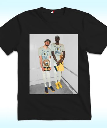 Tyrese Haliburton And Pascal Siakam Champs Shirt With Indiana Pacers