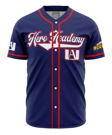 Ua Training Uniform My Hero Academia Baseball Jersey