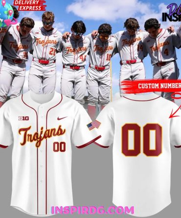 Usc Trojans Baseball Classic Script Special Baseball Jersey