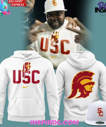Usc Trojans Football X Nike 2024 White Hoodie