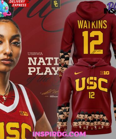 Usc Trojans Juju Watkins Player Of The Year Special All Over Print Hoodie