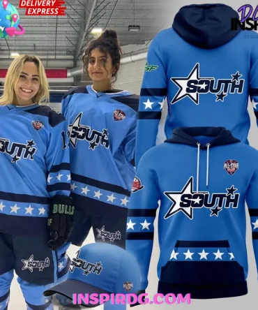 Usf Women’S Hockey Club 2025 All-Star Challenge All Over Print Hoodie