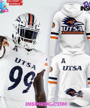 Utsa Roadrunners Football 2025 Collection All Over Print Hoodie