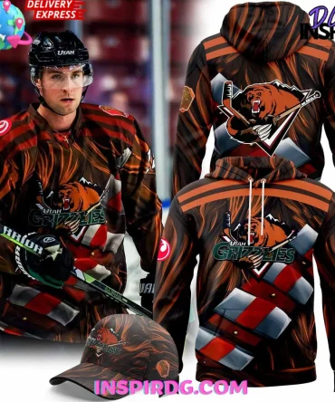 Utah Grizzlies X Galaxy 2025 All Over Print Hoodie