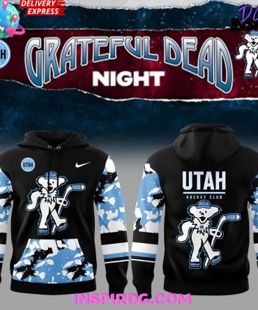 Utah Hockey Club Grateful Dead Night Edition Hoodie