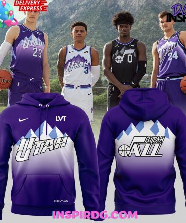 Utah Jazz Basketball New Collection Hoodie