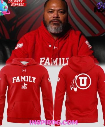 Utah Utes Family Brotherhood 2025 Special All Over Print Hoodie