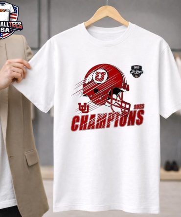 Utah Utes Football Claim Champions 2025 Srs Distribution Las Vegas Bowl Helmet Unisex Shirt