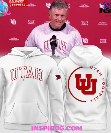 Utah Utes Football Coach 2024 Hoodie