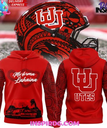Utah Utes Football Malama Lahaina Special Hoodie