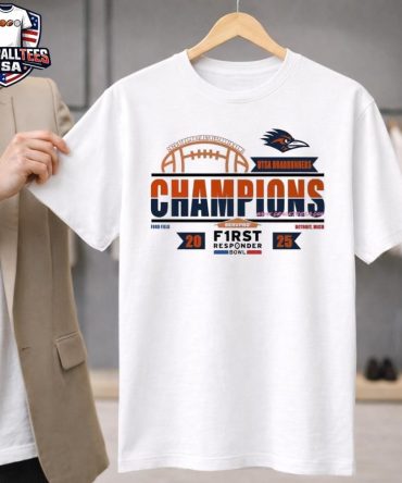 Utsa Roadrunners 2025 Servpro First Responder Bowl Champions Locker Room Unisex Shirt
