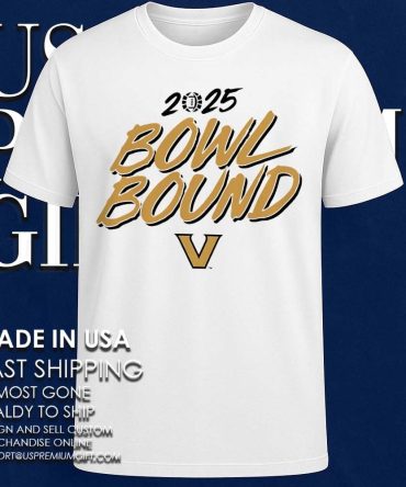 Vanderbilt Commodores Football 2025 Bowl Bound Nfl Shirt