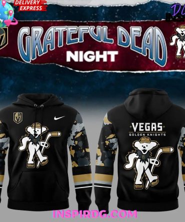 Vegas Golden Knights Grateful Dead Night Special Hoodie