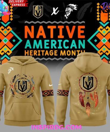 Vegas Golden Knights Native American Heritage Month Limited Hoodie