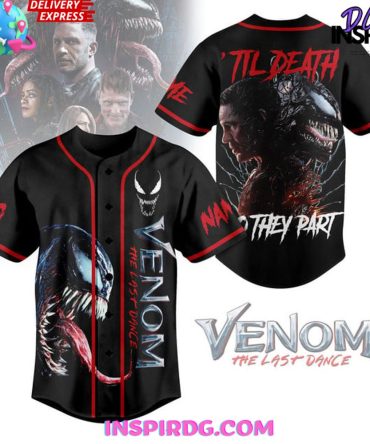 Venom The Last Dance Special Edition Baseball Jersey
