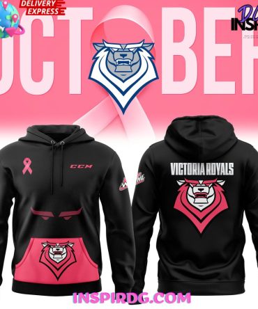 Victoria Royals Breast Cancer Awareness 2024 Hoodie