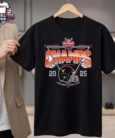 Virginia 2025 Taxslayer Gator Bowl Champions Unisex Shirt