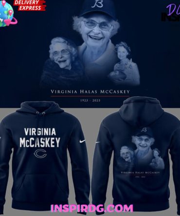 Virginia Halas Mccaskey Commemorative Special Edition All Over Print Hoodie, 3D Hoodie