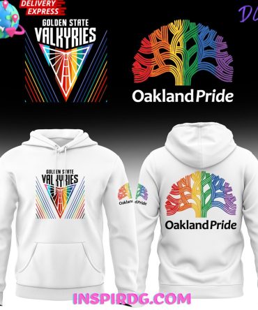Wnba Golden State Valkyries Oakland Pride White Hoodie