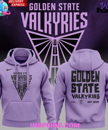 Wnba Golden State Valkyries Purple Hoodie