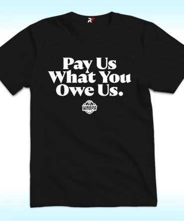 Wnbpa, Pay Us What You Owe Us Shirt, Caitlin Clark