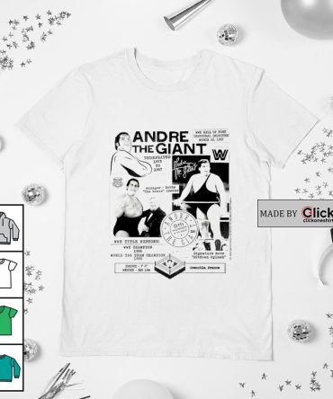 Wwe Andre The Giant Fanzine Shirt