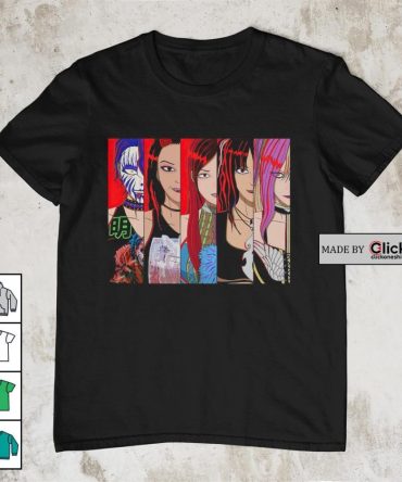 Wwe Asuka Bayley Iyo Sky King Kota And Kairi Sane Damage Ctrl Cartoon Shirt