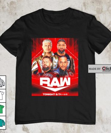 Wwe Finn Balor Damian Priest Cody Rhodes And Jey Uso Raw Poster Shirt