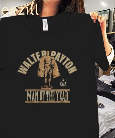 Walter Payton Man Of The Year Trophy 2025 Shirt Nfl Football Tee