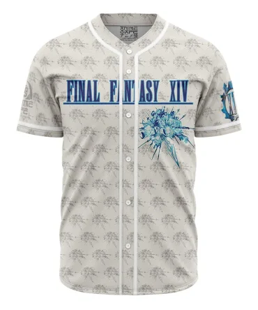 Warrior Of Light Final Fantasy Xiv Baseball Jersey