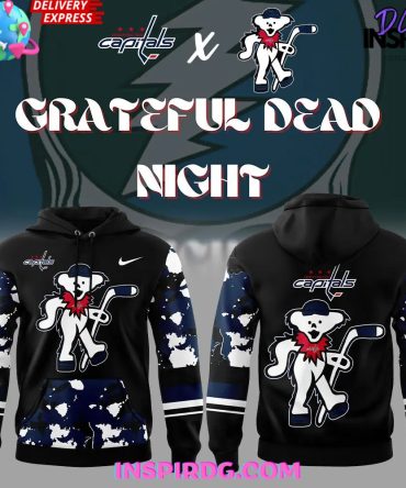 Washington Capitals Grateful Dead Night Edition Hoodie