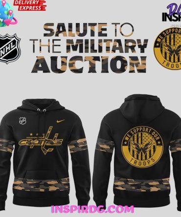 Washington Capitals Salute To The Military Limited Edition All Over Print Hoodie, 3D Hoodie
