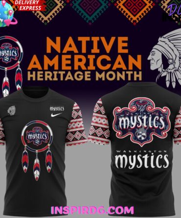 Washington Mystics Native American Heritage Month 2025 T-Shirt