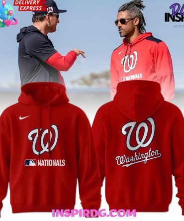 Washington Nationals New Season 2025 All Over Print Hoodie, 3D Hoodie