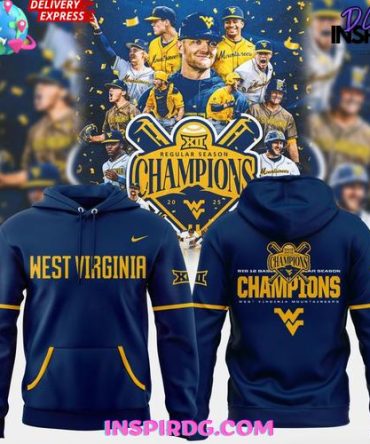 West Virginia Mountaineers 2025 Regular Season Champions Limited Edition All Over Print Hoodie