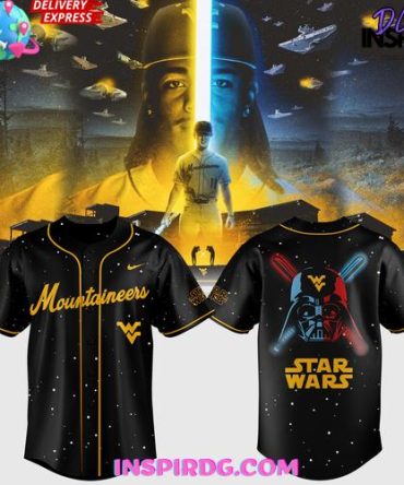 West Virginia Mountaineers 2025 Star Wars Special Baseball Jersey