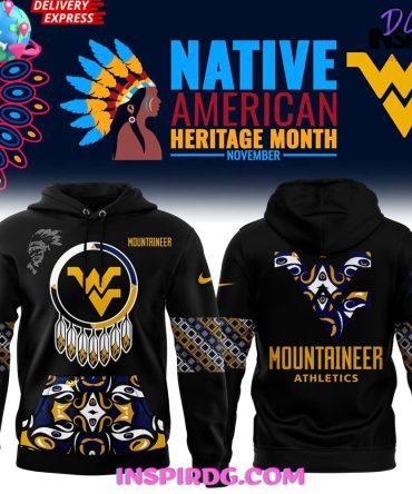 West Virginia Mountaineers Athletics Native American Special Hoodie